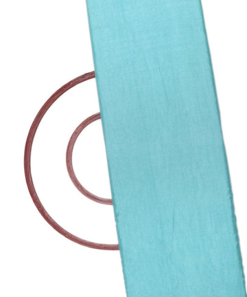 cyan colour plain santoon fabric